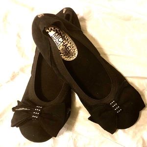 Michael Kors Girls Glat suede shoes size 3